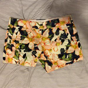 JCrew NWT 5 in floral Chino Shorts